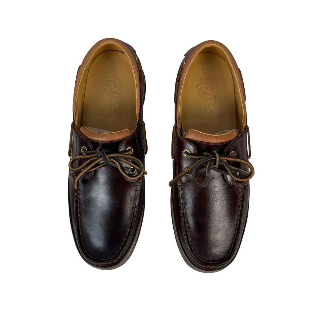 Sperry Gold Cup ASV Boat Shoes Men 10 M Amaretto Leather 0579052